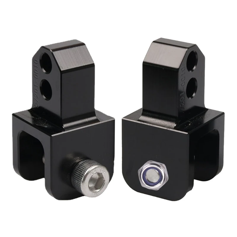 M76E 2-Piece Motorcycle Suspension Mounting Position Adapter Pair