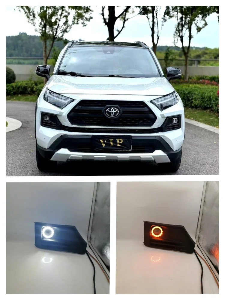 

Комплект светодиодных противотуманных фар для Toyota RAV4 Adventure 2019-2021: передние бамперные фары, дневные ходовые огни, аксессуары, комплекты