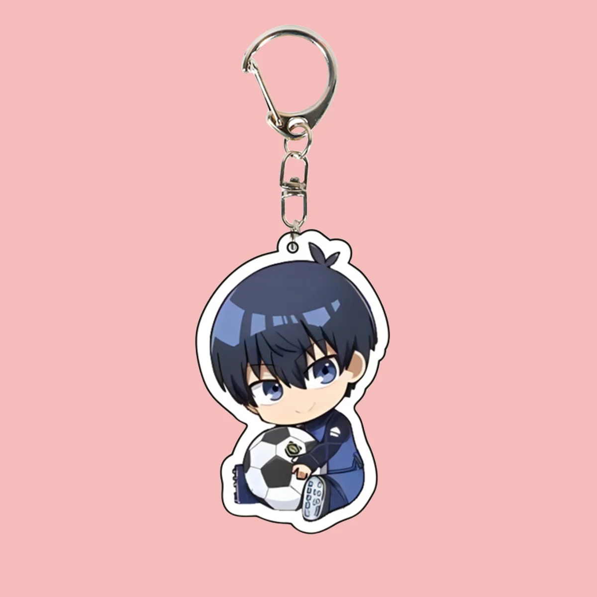 Anime Acrylic Keychain-BLUE LOCK Cute Cartoon Character Pendant, Suitable for Bags and Keys,cosplay gifts Perfect Gift for Fans