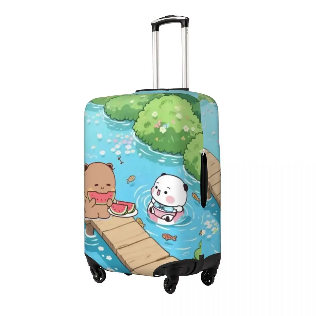 Bubu & Dudu Suitcase Cover Travel Holiday Practical Luggage Supplies Protection