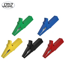 JZDZ 5Pcs clip a coccodrillo per isolamento accessori per Test con morsetto a coccodrillo in metallo strumenti elettrici fai-da-te J.60037