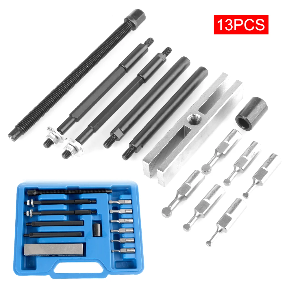 

13PCS/set Small Bearing Removal Tools Car Repair Tools Embedded Bearing Remover For 6004-6010 6201-6206 6300-6302 Bearings