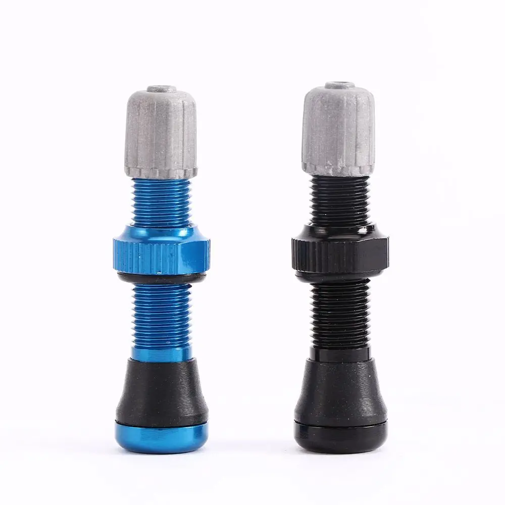 Mountain Bike Bicycle Accessories Rim Wheel 40mm Aluminium Alloy Bike Valves Schrader Valve Tubeless Tire Valves Vacuum Nozzle