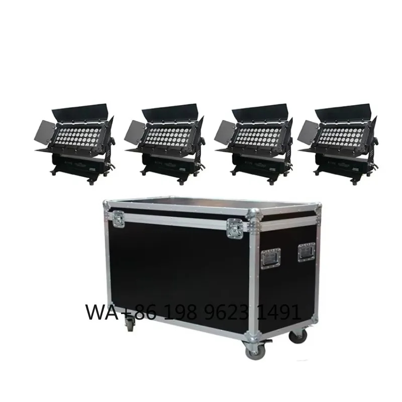 RGBW LED Wall Washer IP65 Outdoor Stage Light DMX Controlled Lamp for Wedding Party Concert Club Architectural Decoration