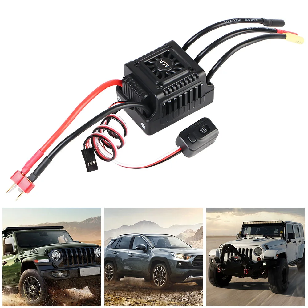 2-3S ESC BEC 45A T/XT60 Brushless ESC Electric Speed Controller