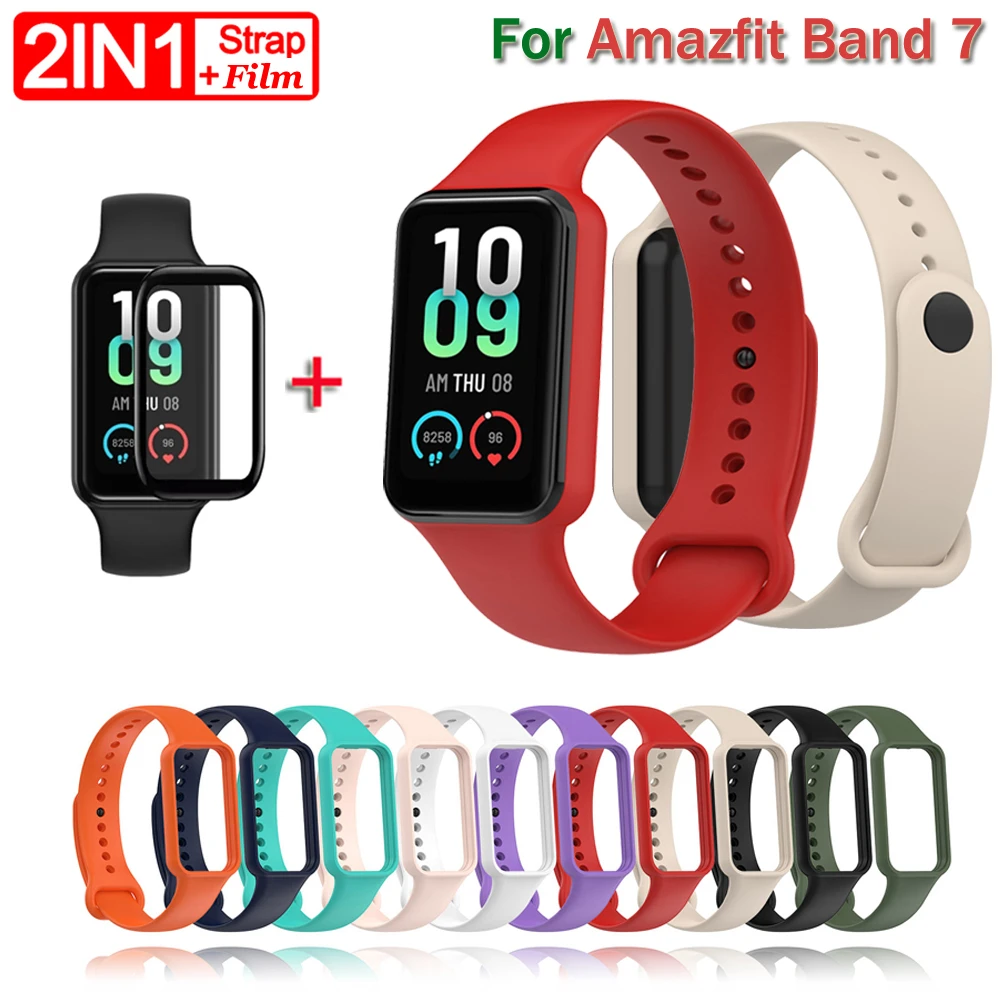 Horloge Band Voor Amazfit Band 7 Strap Vervanging Band Voor Amazfit Band 7 Horlogebanden Armband