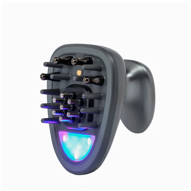 

Portable EMS + LED Phototherapy Hair Brush For Women And Men