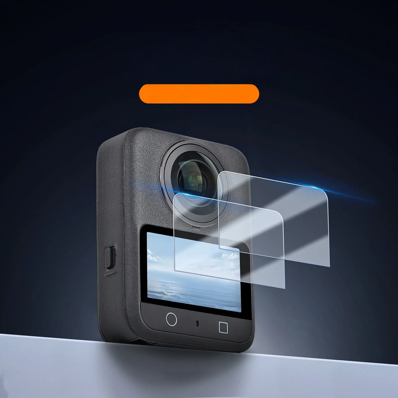For DJI Osmo 360 Osmo360 Tempered Glass Protector, 9H Anti-Scratch, Anti-Glare, Precision-Cut Accessories For Professional Filmm