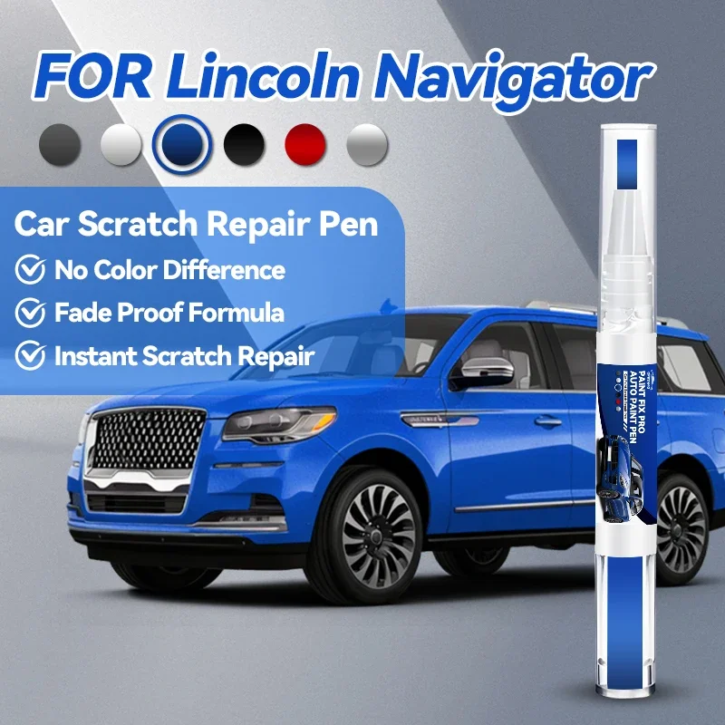 

Горячая новинка 2026: Ручка-корректор для подкраски автомобиля Lincoln Navigator, карандаш для ремонта царапин, аксессуары для самостоятельного ремонта, черный цвет