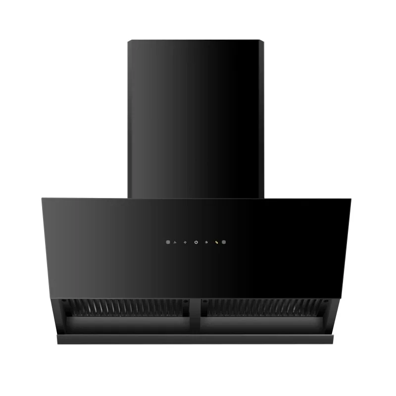 

-For High Quality China Smart Kitchen Extractor Hood High Power Touchscreen Mobile Range Hood&