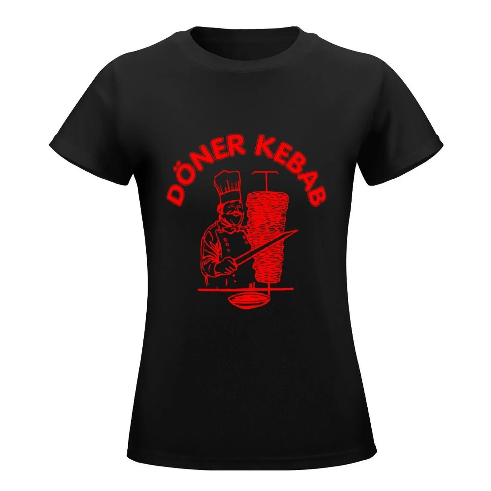 Doner kebab T-Shirt tees summer clothes Female clothing summer tops workout shirts for Women