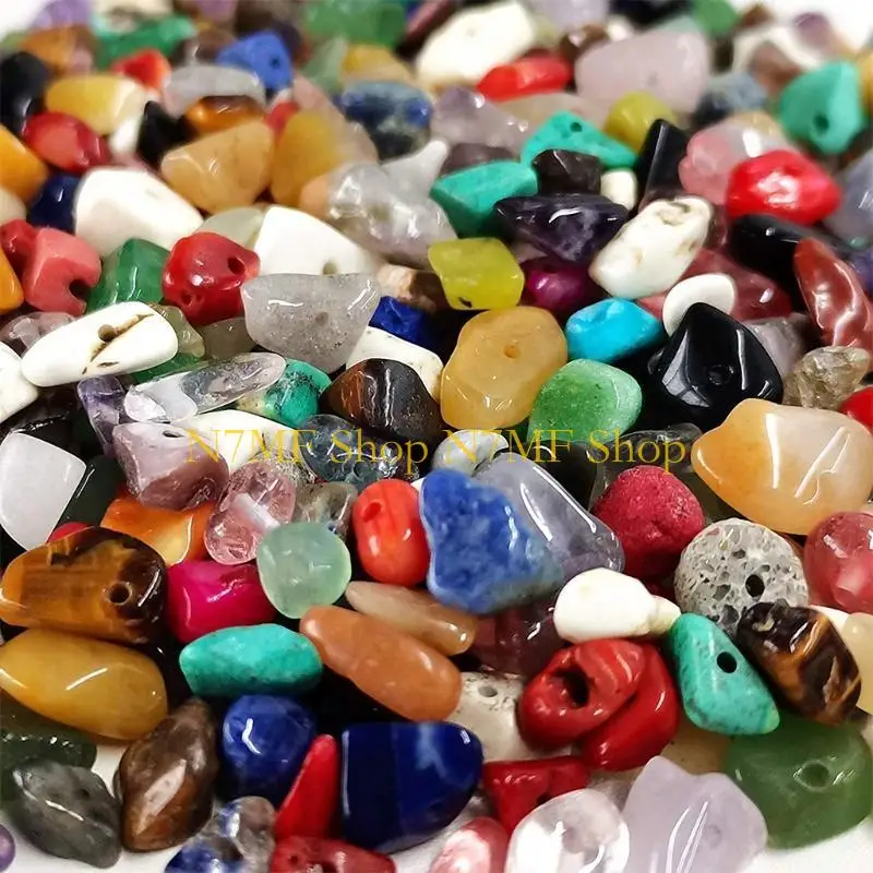 

N7MF 400 Pieces Colorful Crystal Beads Crafting Beading DIY Craft Findings Matrial