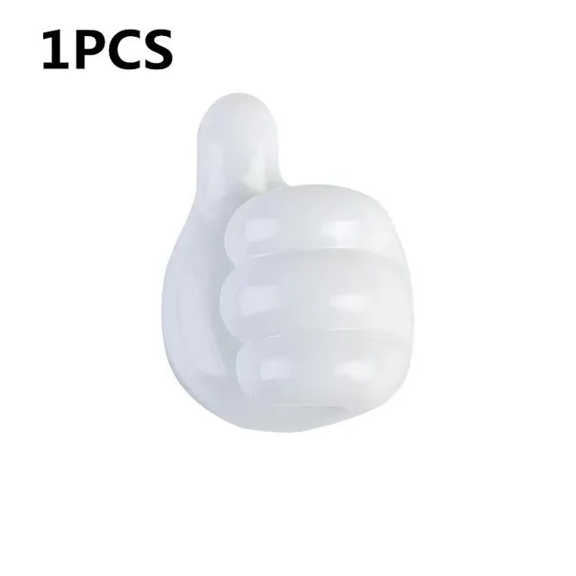 Siliconen Duim Muurhaak Kabelbeheer Draad USB Organizer Clips Muurhaken Hanger Opslaghouder Voor Keuken Badkamer Thuis