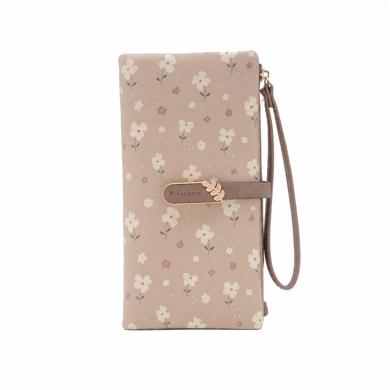 Floral Print Wallet Portable Daily Clutch Multi Card Slot Wallet Long Large Capacity Wallet For Card Storage Commuting
