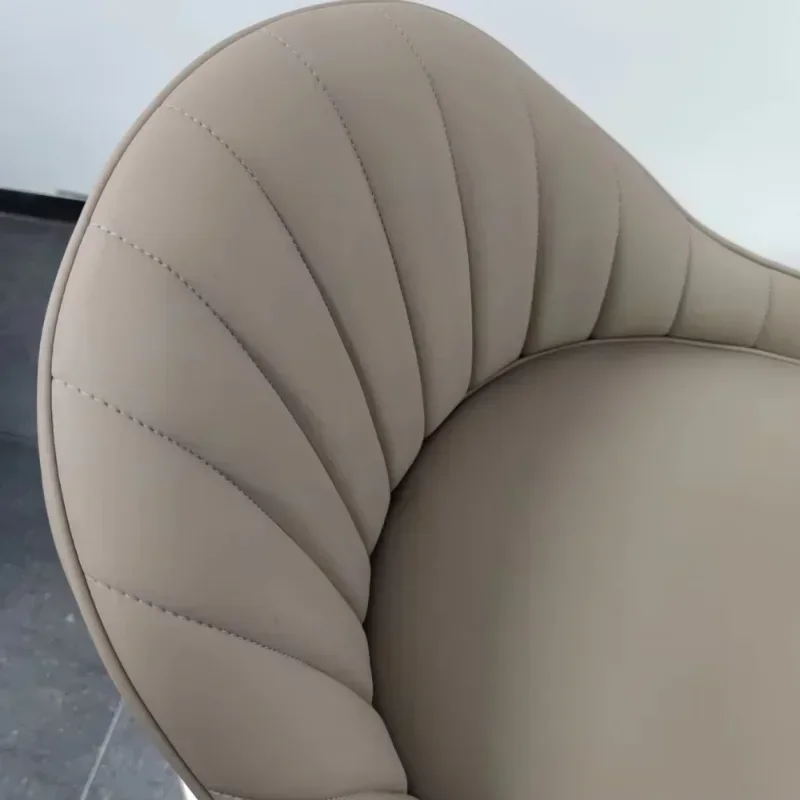 أثاث صالون التجميل ارتفاع قابل للتعديل كرسي فني باديكير البراز مع مسند الظهر