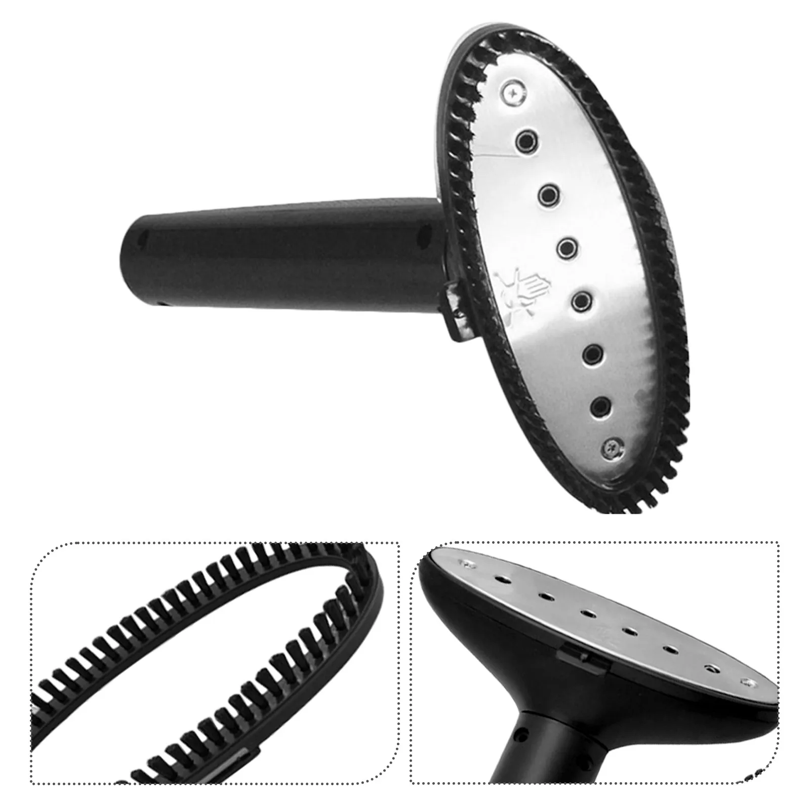 

Универсальная насадка-щетка для отпаривателя, удлиненная паровая головка для утюга, сменные аксессуары для ручного отпаривателя для одежды, для паровой чистки