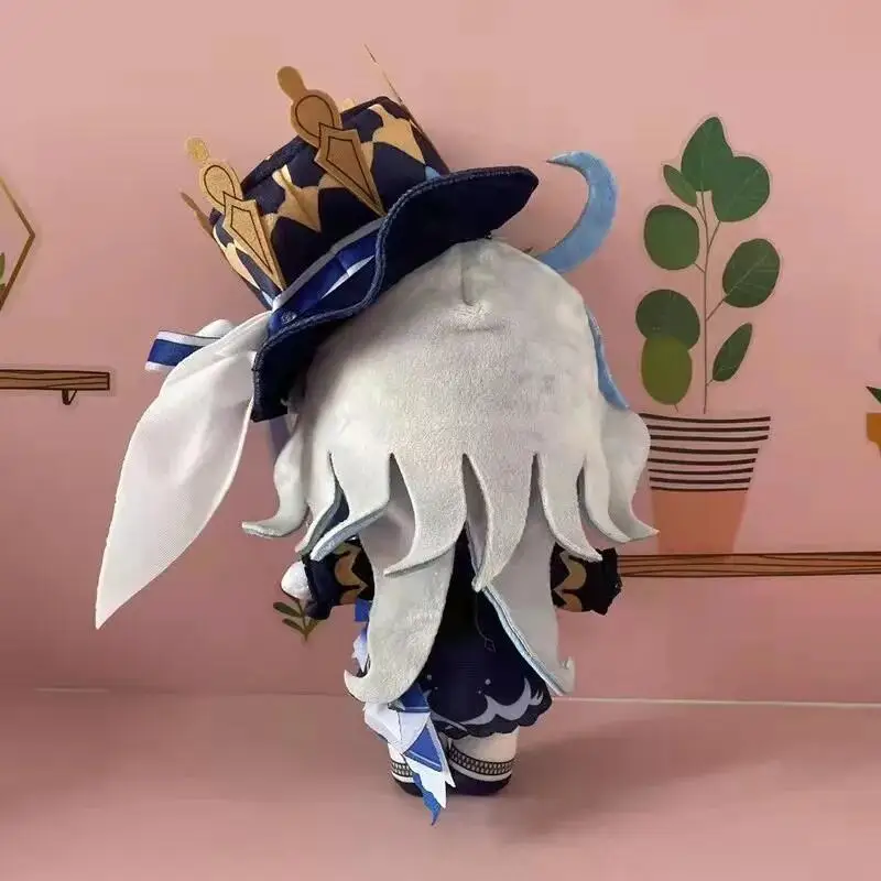 Impact Furina  Cosplay Doll Soft Pillow Focalors  Costume Cartoon 20cm Toys Birthday XMAS Gifts Cute