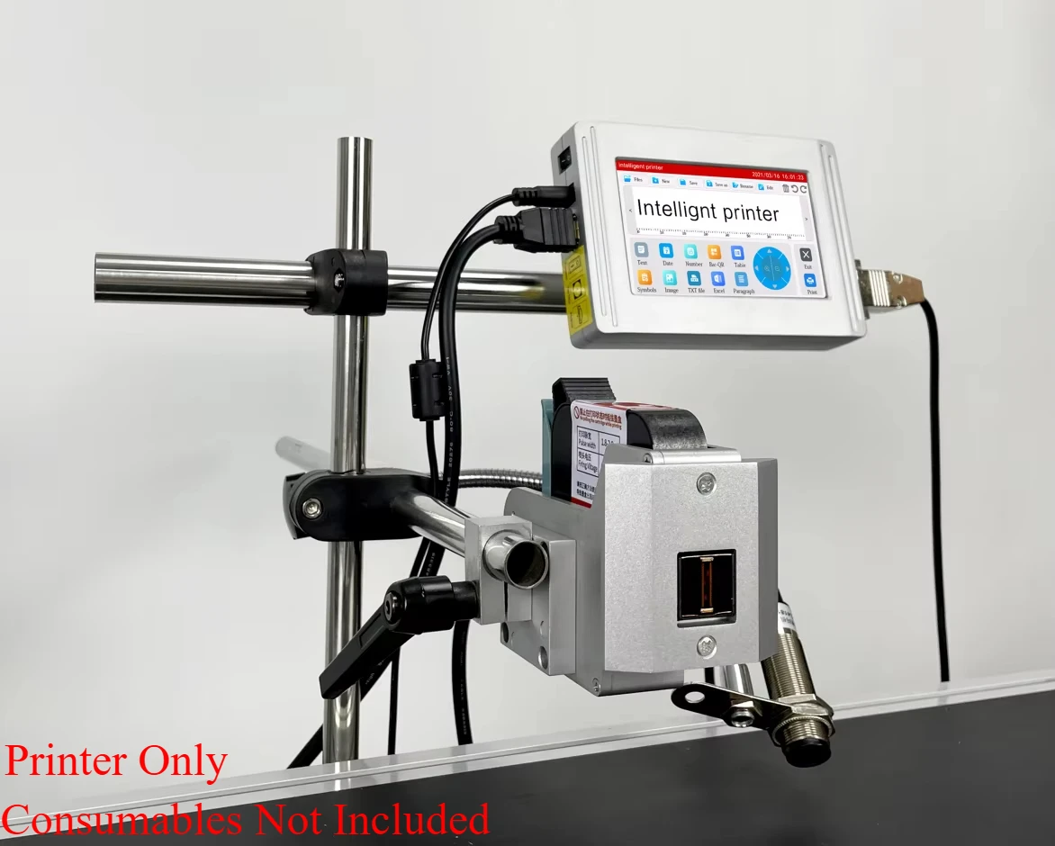 High-Speed Online TIJ Inkjet Printer 600DPI for Date and Batch Coding