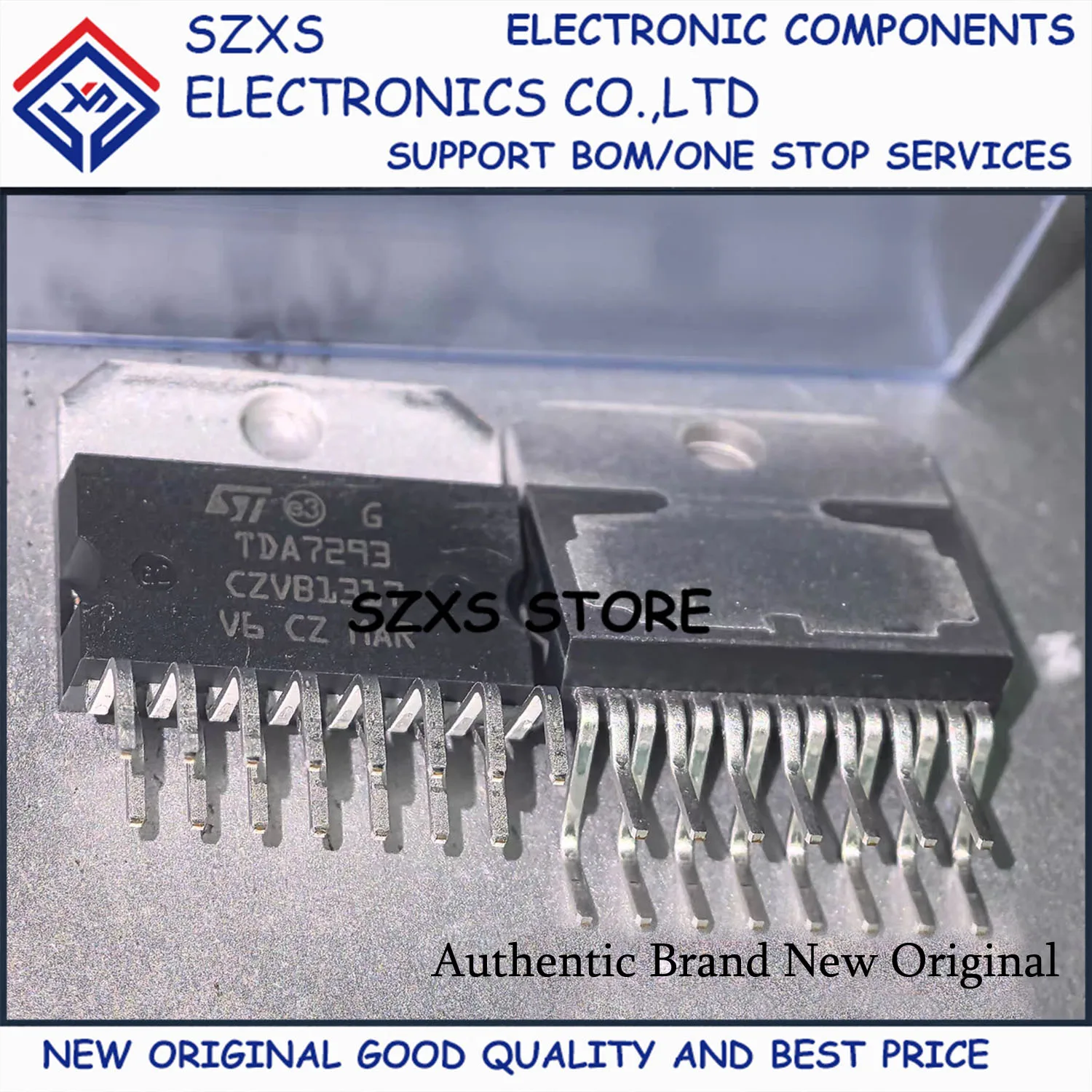 New Original 10Pcs TDA7293 TDA7293V ZIP-15 120V 100W Powerful Audio Amplifier Transistor In Stock Good Quality