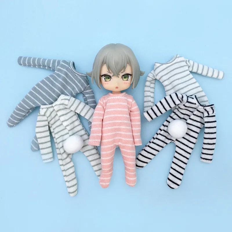 Ob11 Baby Pajamas Bjd Crawl Suit Pd9 Onesies Gsc Hand Clay Doll Clothes