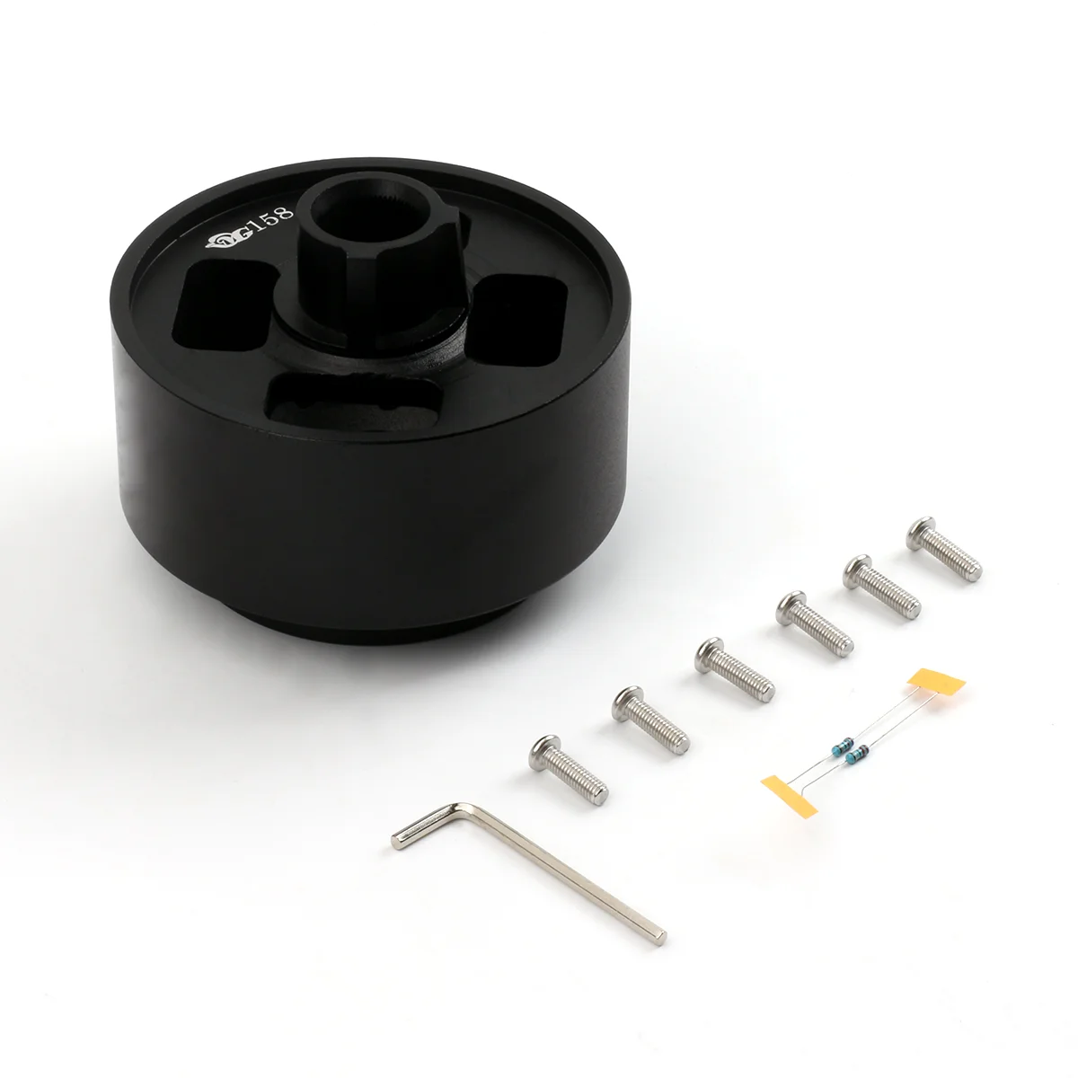 For Tesla Model 3 Y Steering Wheel Short Hub Adapter Aluminum Alloy Steering Wheel Base Boss Hub Car Modification Racing wheel