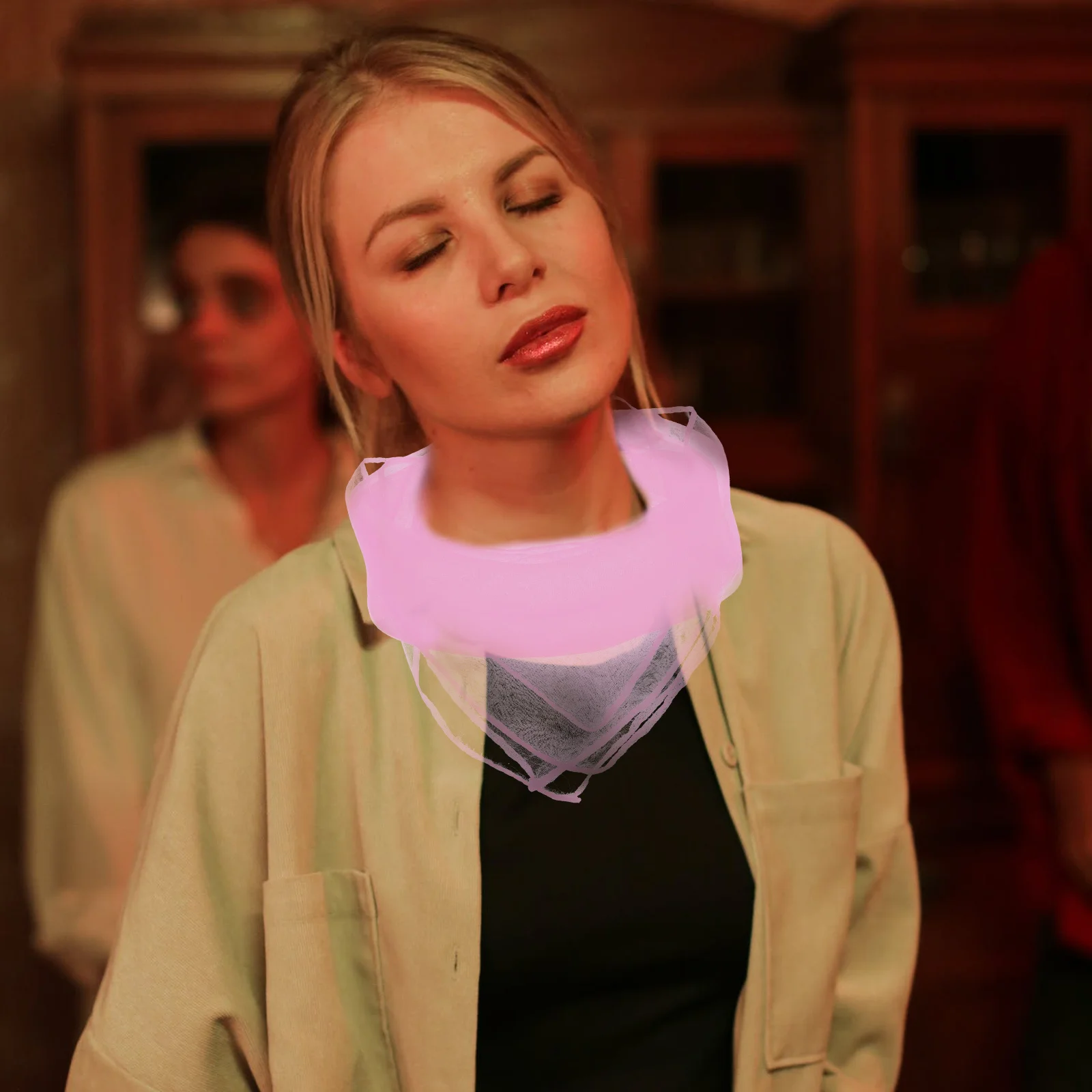 10 шт. однотонные квадратные шарфы для женщин, однотонный шелковый шарф, тонкие легкие шифоновые шарфы, танцевальное представление, детские игры