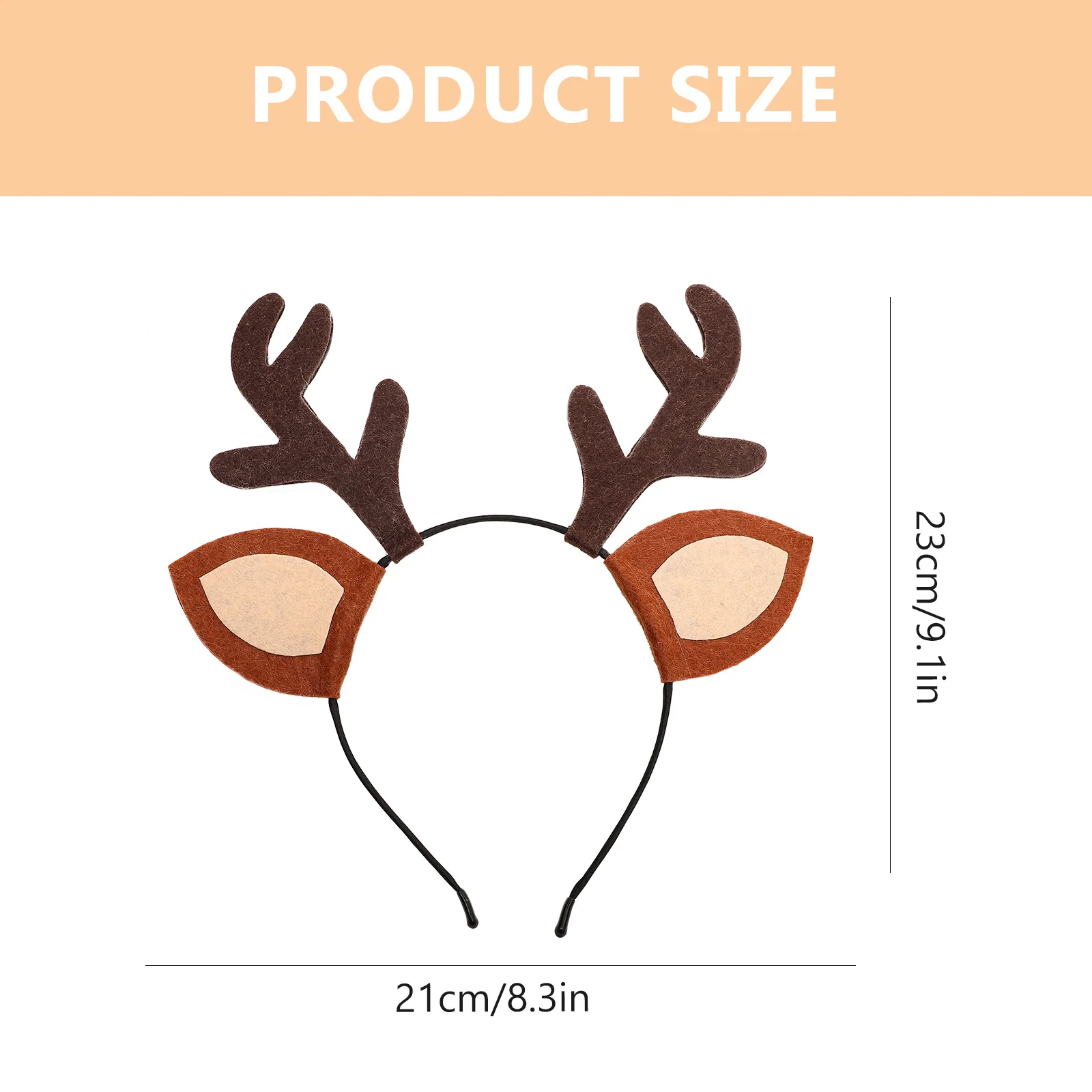 1 conjunto de orelhas de animais rena traje cosplay antler bandana gravata borboleta cauda tutu saia halloween cosplay