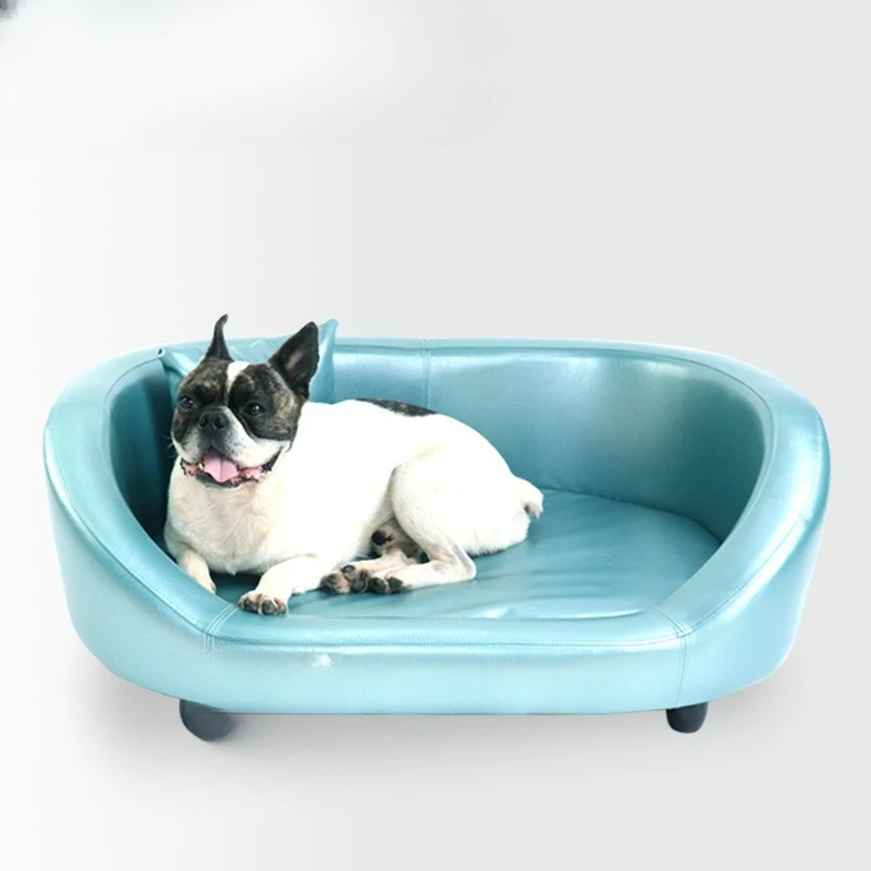 

Pet Supplies Kennel Solid Wood Small and Medium Dogs Pet Kennel Dog Pad Universal in All Seasons Removable and Washable