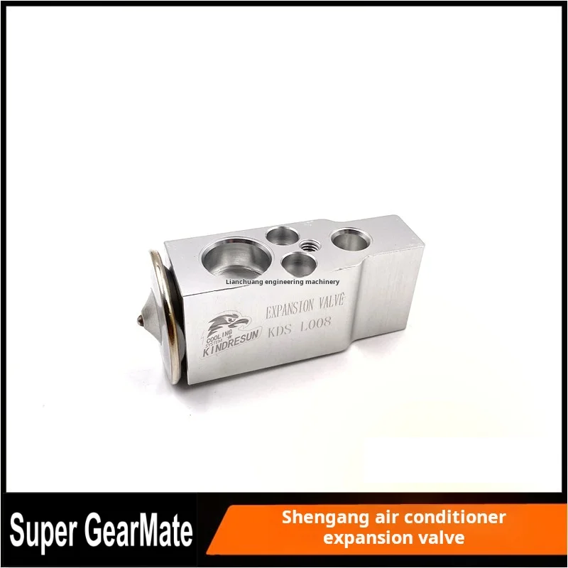 For Kobelco SK120 130 200 210 230 250 300-3-5-6-6E-8 Air conditioner expansion valve Excavator Parts