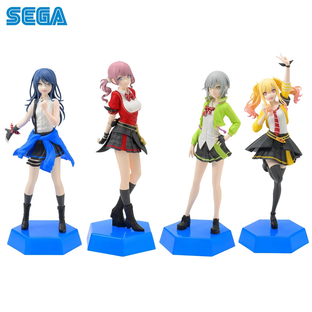 

SEGA Настольная x декоративная коллекция Hoshino Ichika, Mochizuki Honami, Hinomori Shiho, Tenma Saki 16 см аниме фигурки модели игрушки