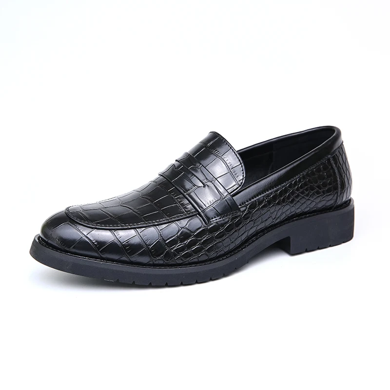 

Men's Chelsea leather shoes wedding party Business casual designer flat loafer men's leather shoes breathable Casual sneakers