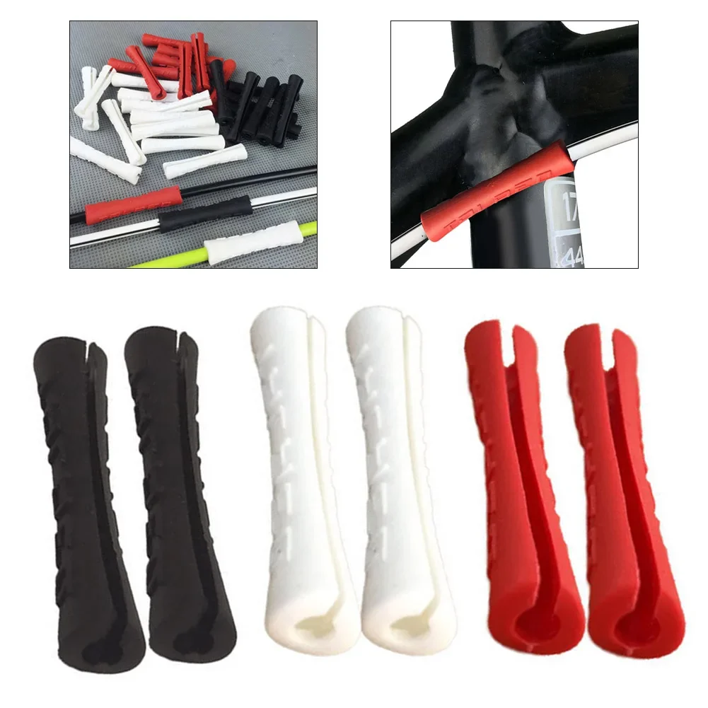 

Bicycle Frame Paint Protectors Mountain Road Bike Anti Scratch Shift Brake Line Pipe Sleeve Cycling Accessories