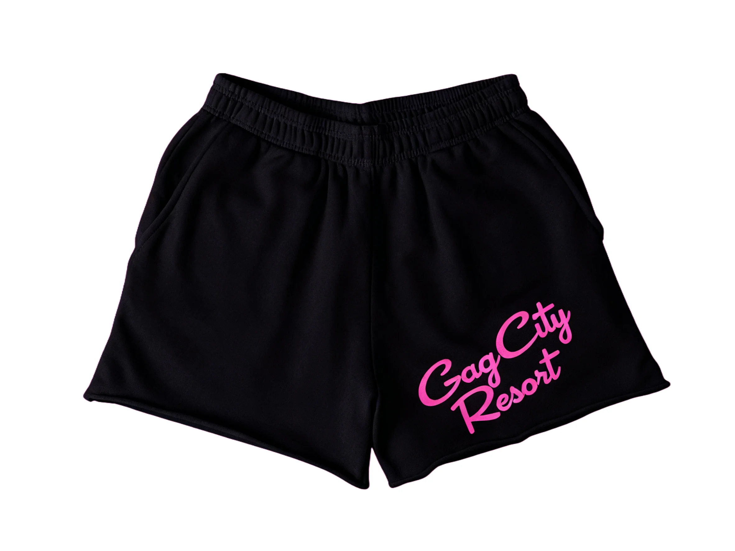 مغني الراب نيكي ميناج جولة الوردي الجمعة 2025 السراويل للرجال والنساء الهيب هوب ريترو فضفاض شورتات للبحر للجنسين البوب السراويل الصيف