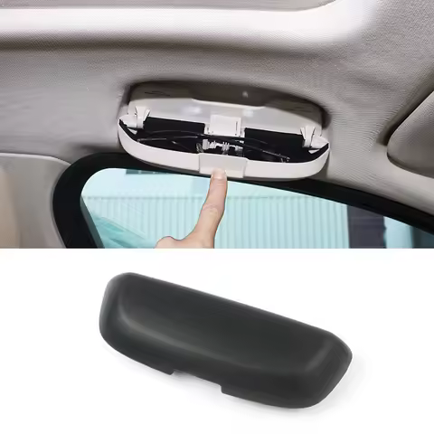 For BMW 1 3 5 gt 7 Series X3 X4 X5 X6 F20 F21 F30 F31 F34 F07 F10 F11 F18 F01 F03 G11 Sunglasses Case Glasses Storage Box Black