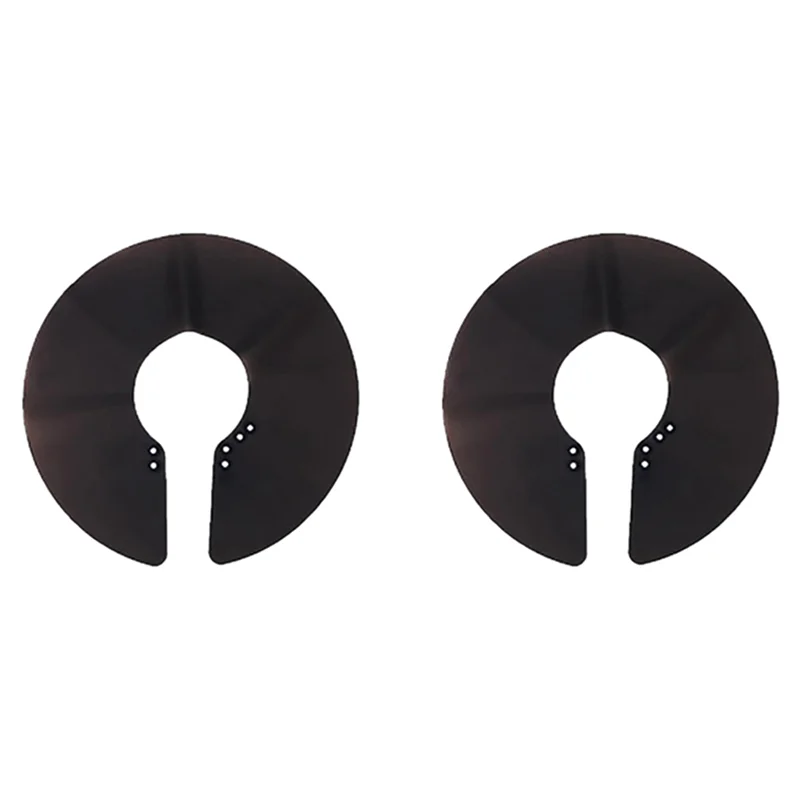 

【CODE】2X Neck Shield Magnetic Shawl Haircut Shawl Salon Haircut Neck Cape Wrap Collar Shield Waterproof Silicone Hairdressing