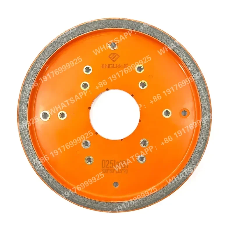 300mm High Hardness Abrasive Disc Dry Grinding Wheel with Patented Spherical Pores & Steel-Plastic Structure for Concrete