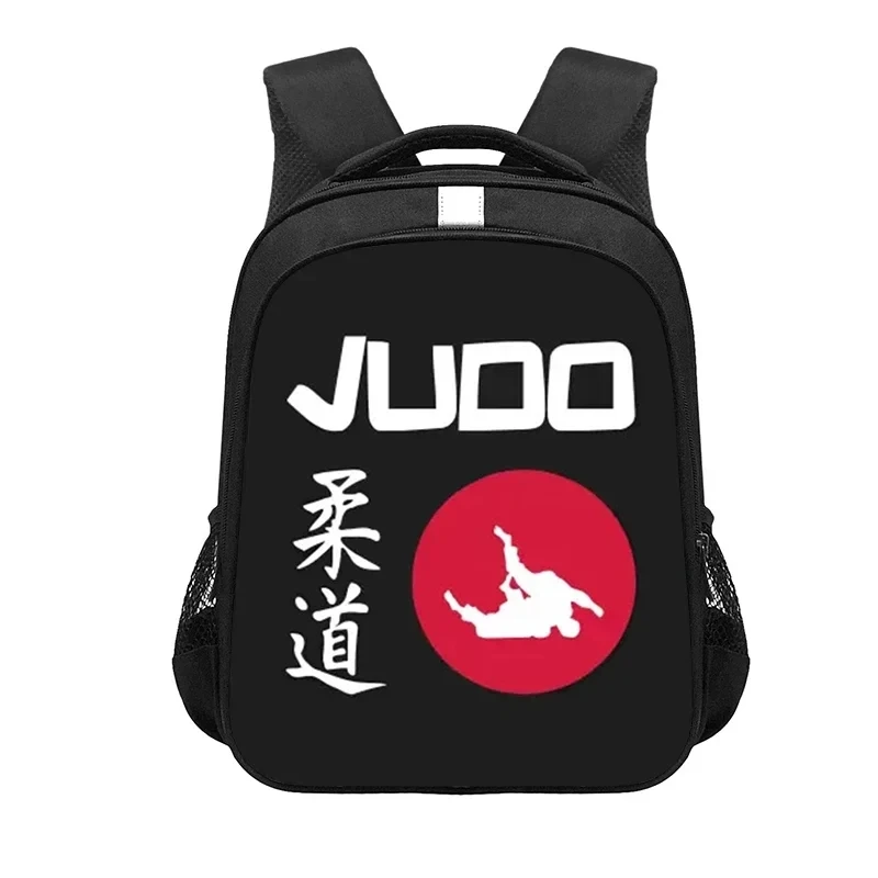 14/16inch Judo Aikido Taekwondo Print Backpack Children School Bags Boys Girls Bookbag Women Travel Laptop Bag Gift