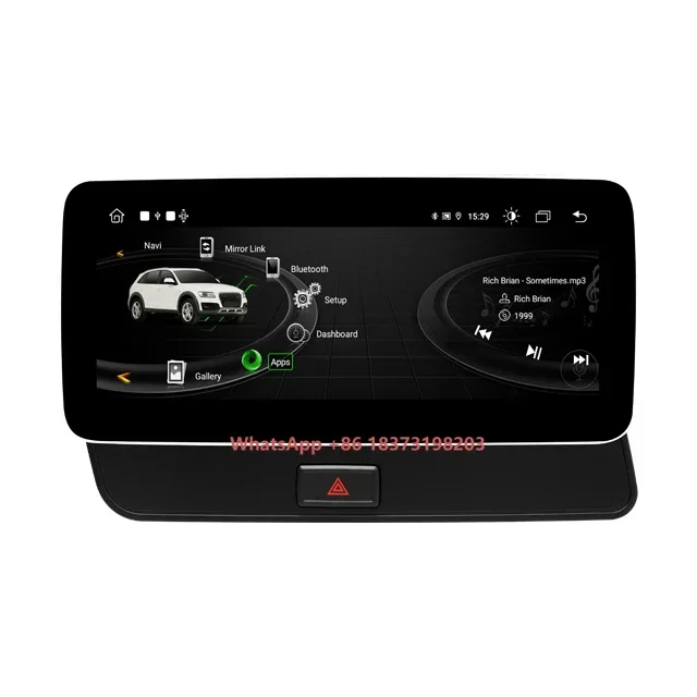 

For Q5 Android Navigation Smart Central Control Large Screen Modification Carplay Reversing Image Integrated Car Dashboard