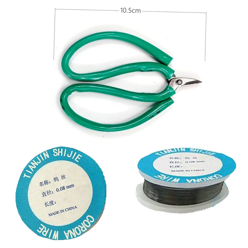 Diameter 0.08mm Charge Corona Wire Tungsten Wire for Sharp for Toshiba for Konica Minolta for Canon for Kyocera with Scissors