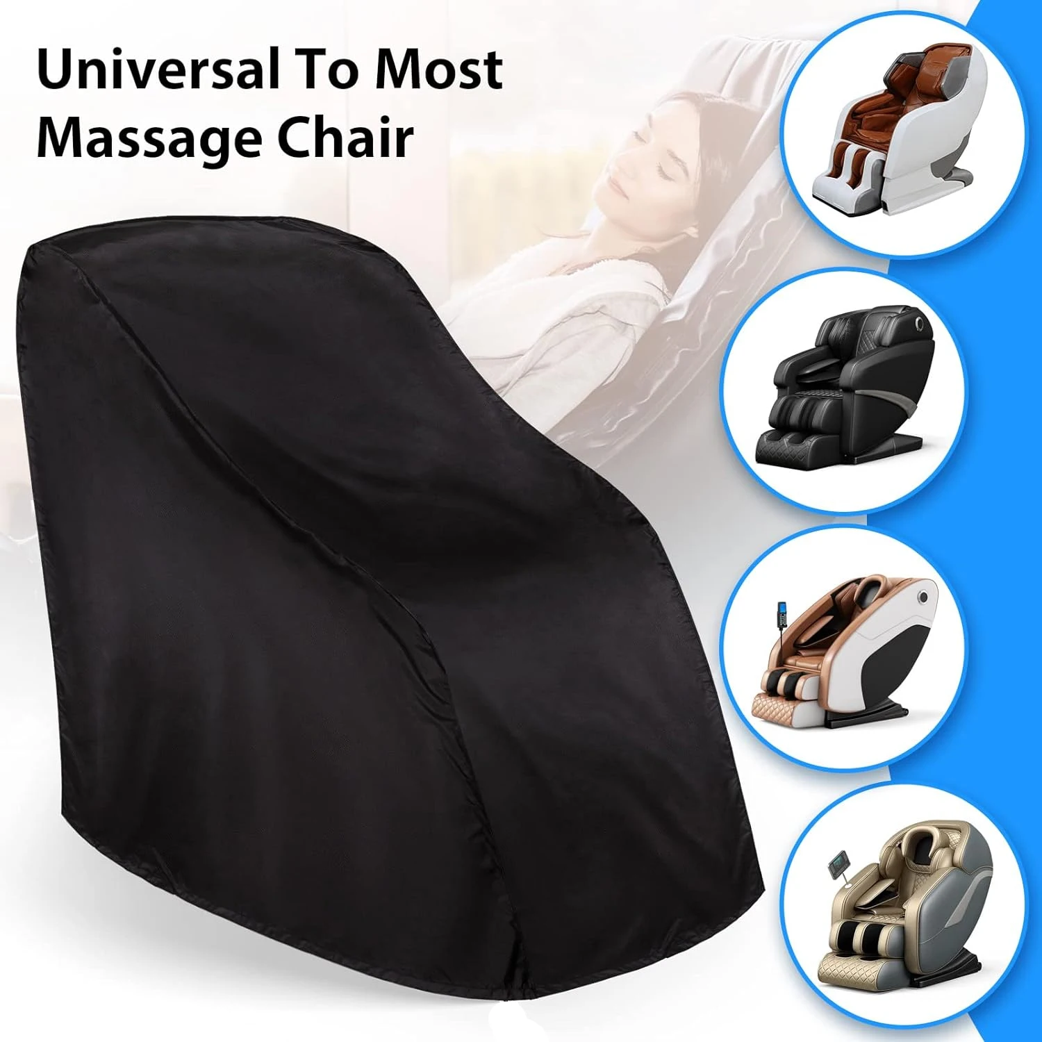 Massage Chair Cover Armchair Cover Waterproof And Dustproof Recliner Chair Cover Furniture Protective Cover 210d view 4