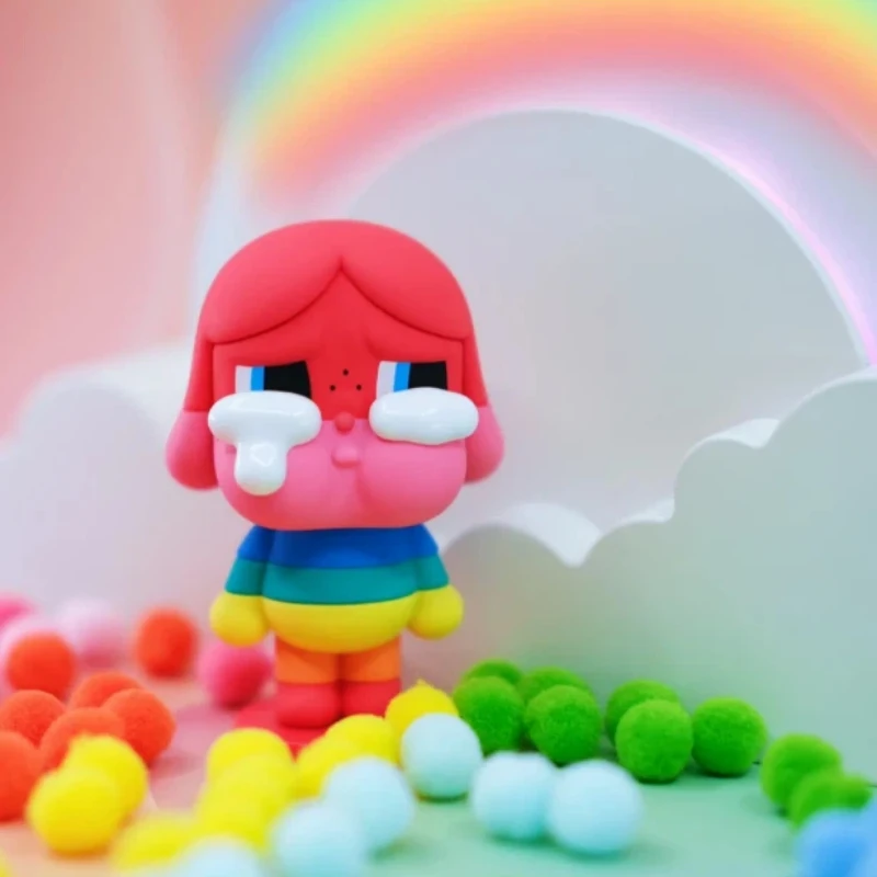 New POPMART CRYBABY CRYING AGAIN Series Blind Box Caixa Action Figure Kawaii Desktop Creative Toys Mystery Box Surprise Gifts view 3