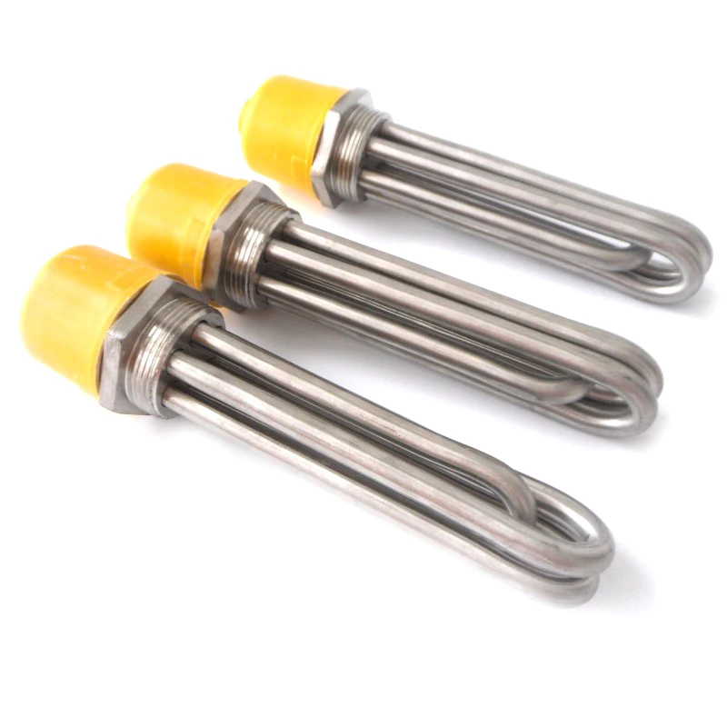 Immersion Water Tubular Heater Element Electric Industrial Immersion Water Tubular Heater For Liquid Heating