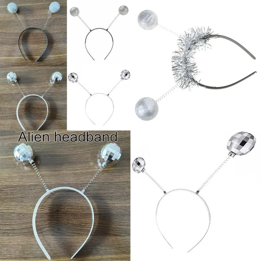 

R1WE Musical Festival Head Accessories Decorative Disco Hairhoop Adult Headband