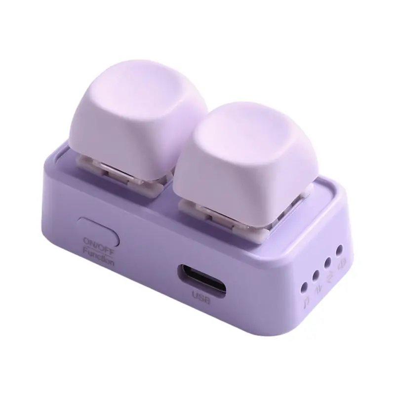 PHILE-Ergonomic Design Bluetooth Remote Control Keypad Dual Button Page Turner For Kobo E-Book Readers, Phone Tablets