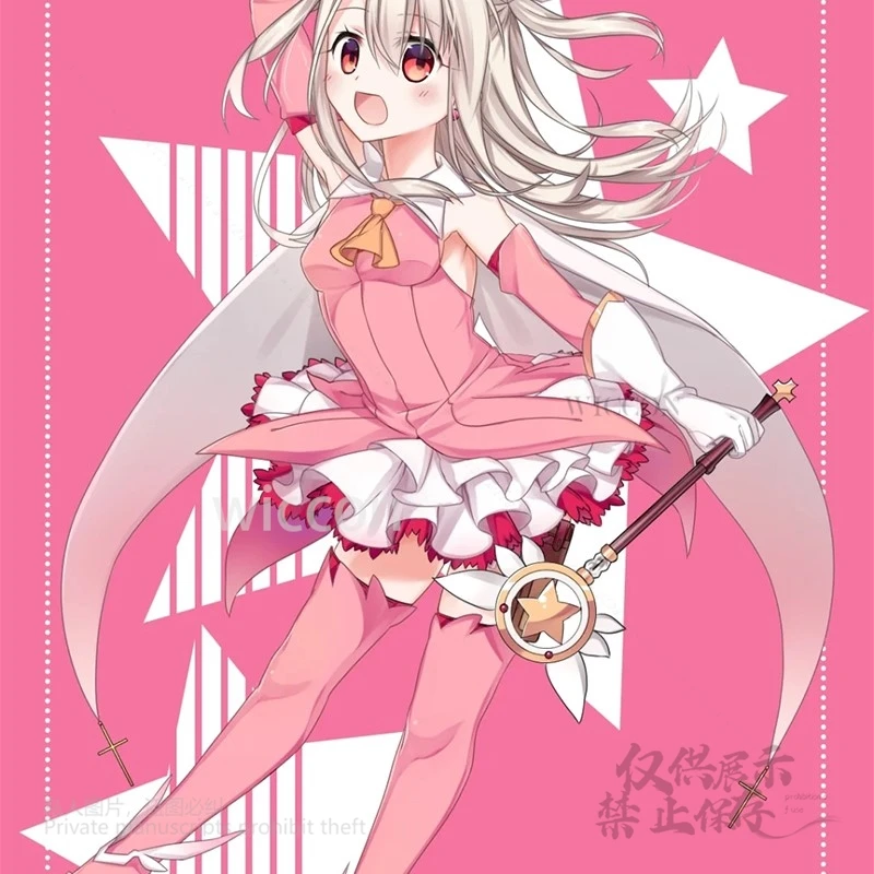 أنيمي مصير كاليد اينر تأثيري بريزما إيليا زي فتاة سحرية Illyasviel معركة الزي لعبة حفلة الهالوين كوس