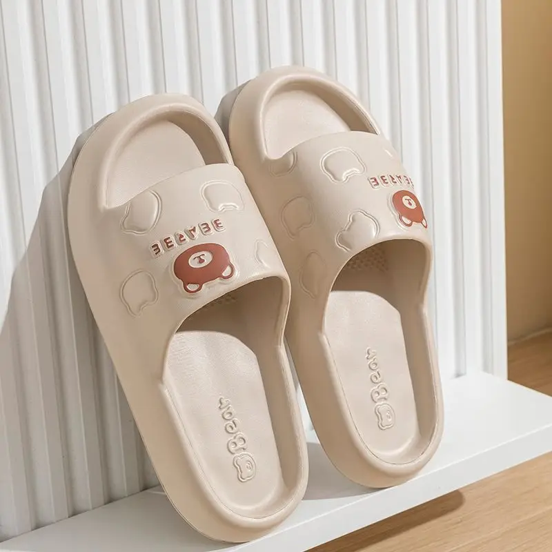 

Women's slippers For Summer Outdoor Indoor Thick Soled Bathroom Anti Slip Cool Slippers For Women Home Soft Sole Slides Sandals