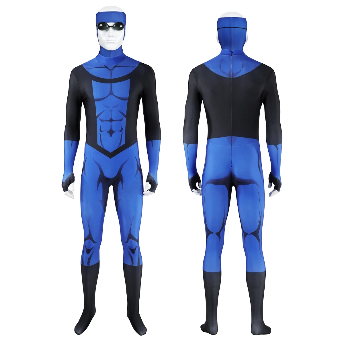

Mark Grayson Cosplay Costume Jumpsuit Mask Season 3 Blue Style New Edition Fancy Dress Halloween Outfits Carnival Roleplay