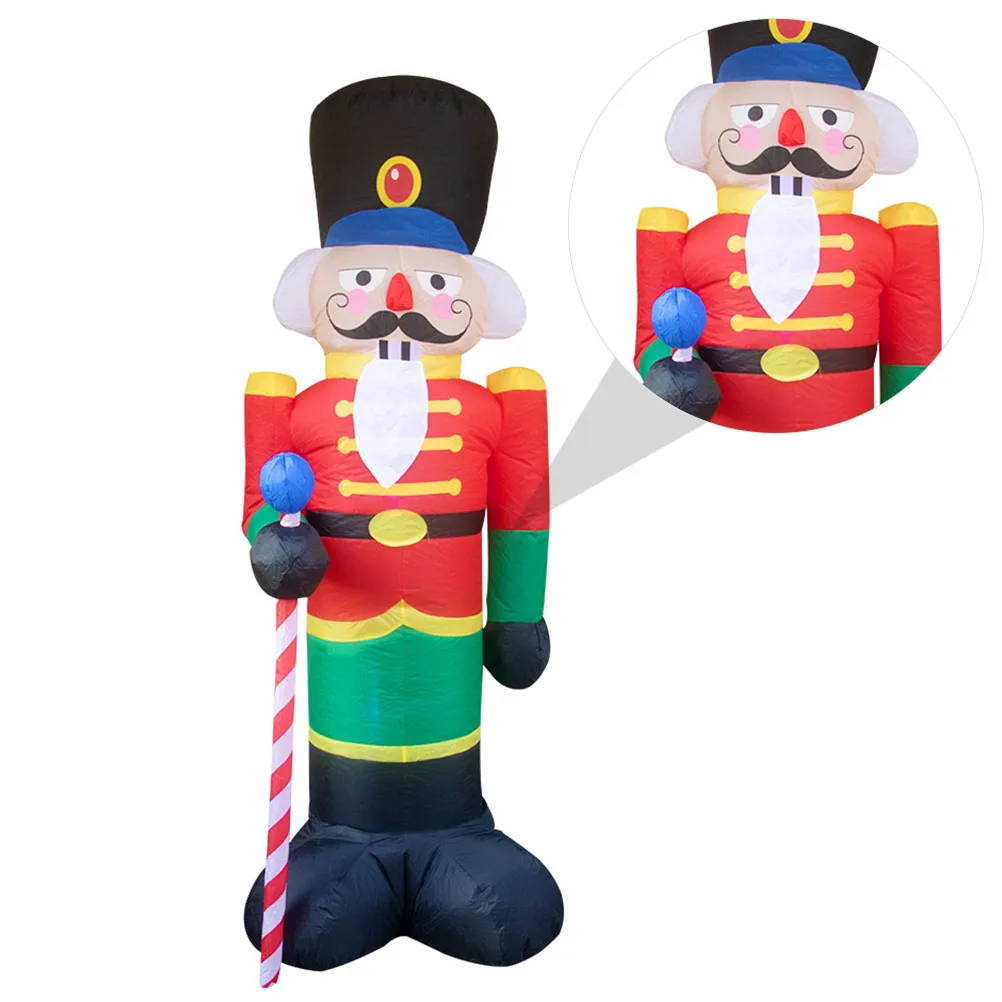 

1 set 1 Set Inflatable Santa Claus Bright Led Lights Outdoor Christmas Decoration Xmas Inflatables Yard Decor Inflatable Father