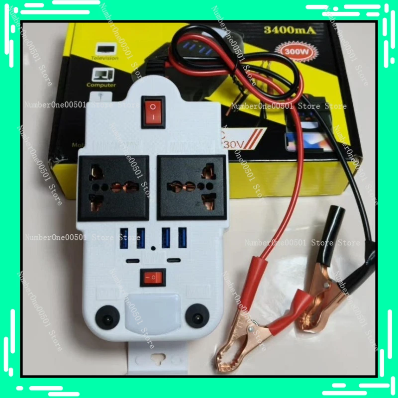 

Multifunctional 12V Inverter Solar Inverter Stall Dedicated Car Inverter Car Truck Universal