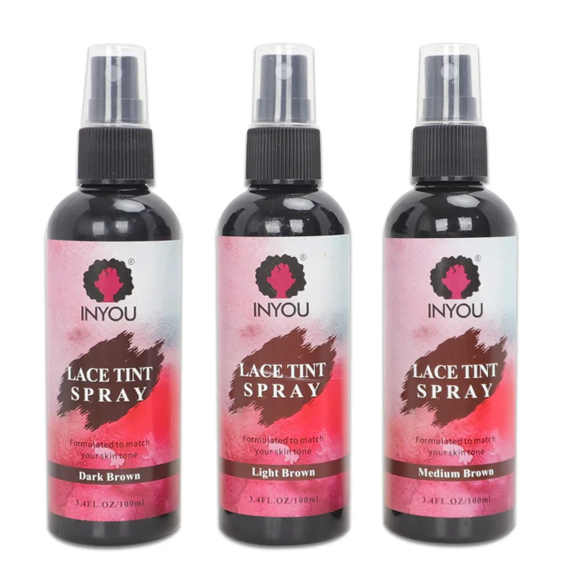 Lace Dyeing Spray Wig cap Send it Lace Care Spray Lace tint spray